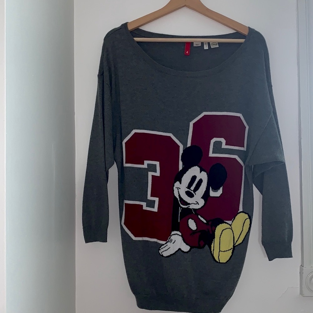 Disney Mickey Mouse Graphic Knit Sweater